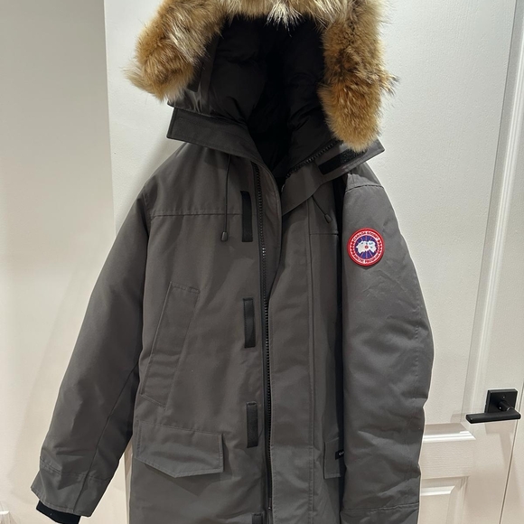 Canada Goose Other - Canada Goose Charcoal Jacket with Fur Trim